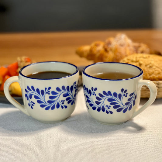 Café Mug - Garden Blue