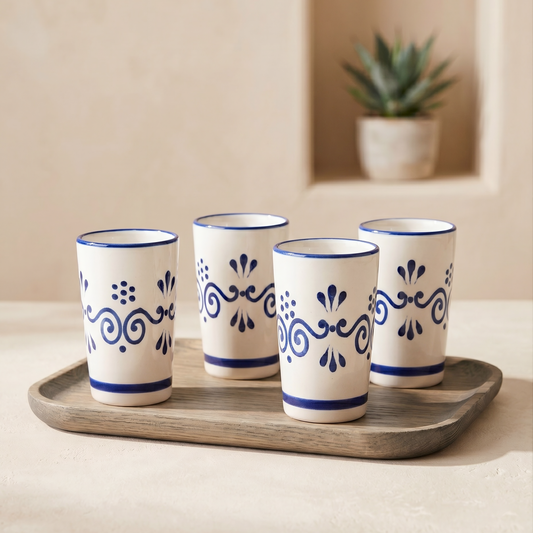 Shot Glass - Fiesta Blue