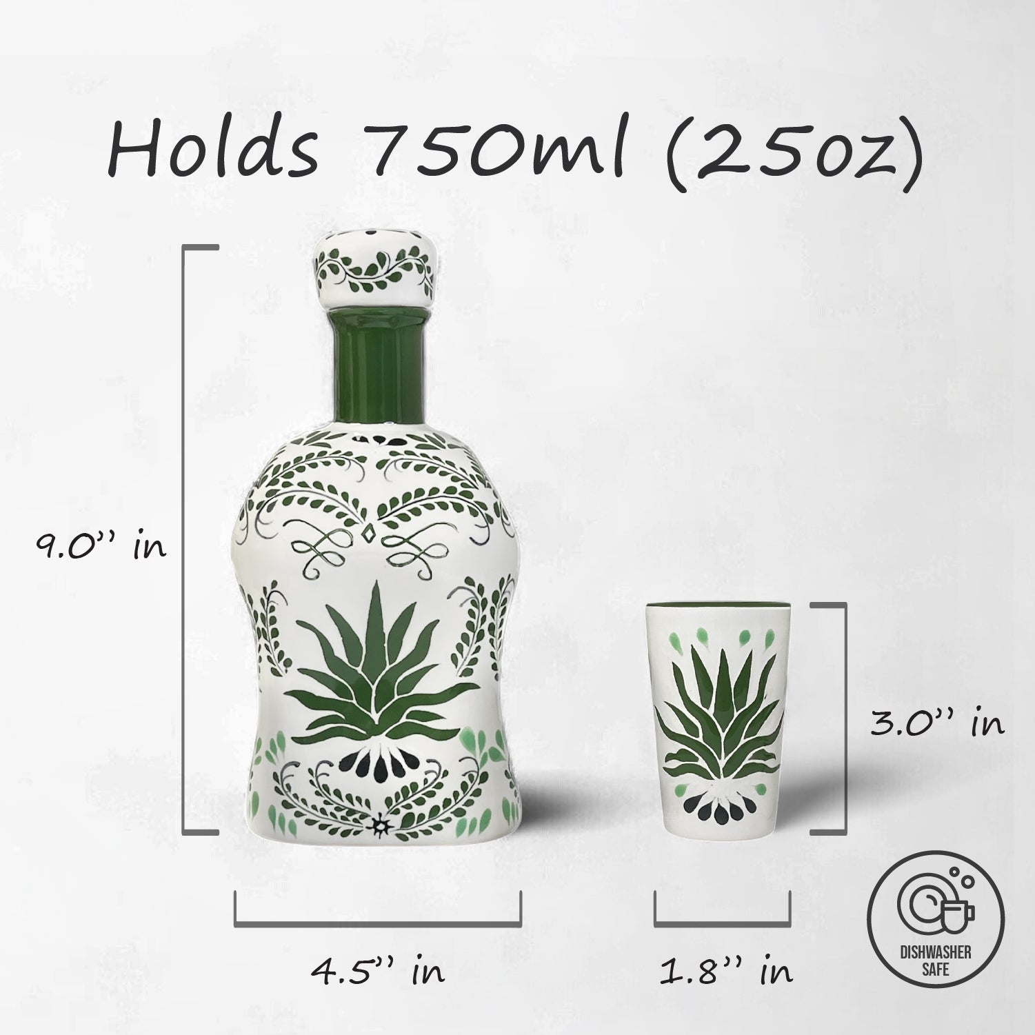 Tequila Decanter Set - Agave - Thumbnail 5