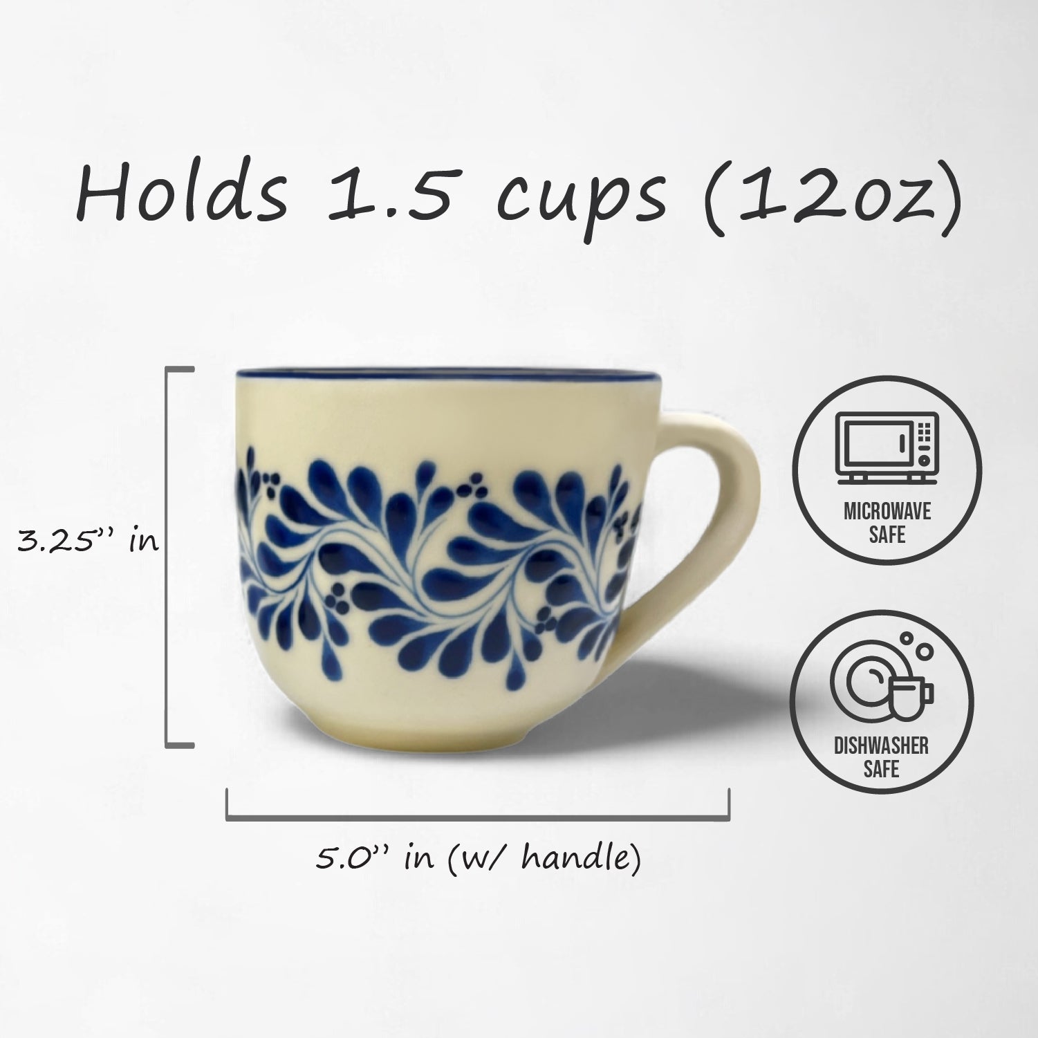 Giftable set of mugs with decorative designs, ready to delight coffee and tea lovers