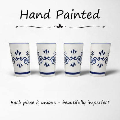 Handmade ceramic shot glass set, a thoughtful gift for birthdays, housewarming, or holiday celebrations.