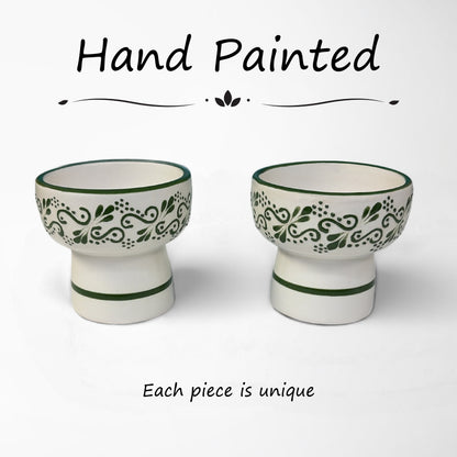 Tequila Copita - White & Green