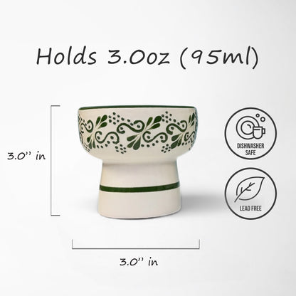 Tequila Copita - White & Green