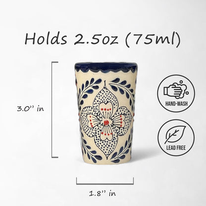 Shot Glass 4 Pack - Talavera