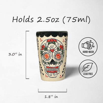 Shot Glass 4 Pack - Catrina