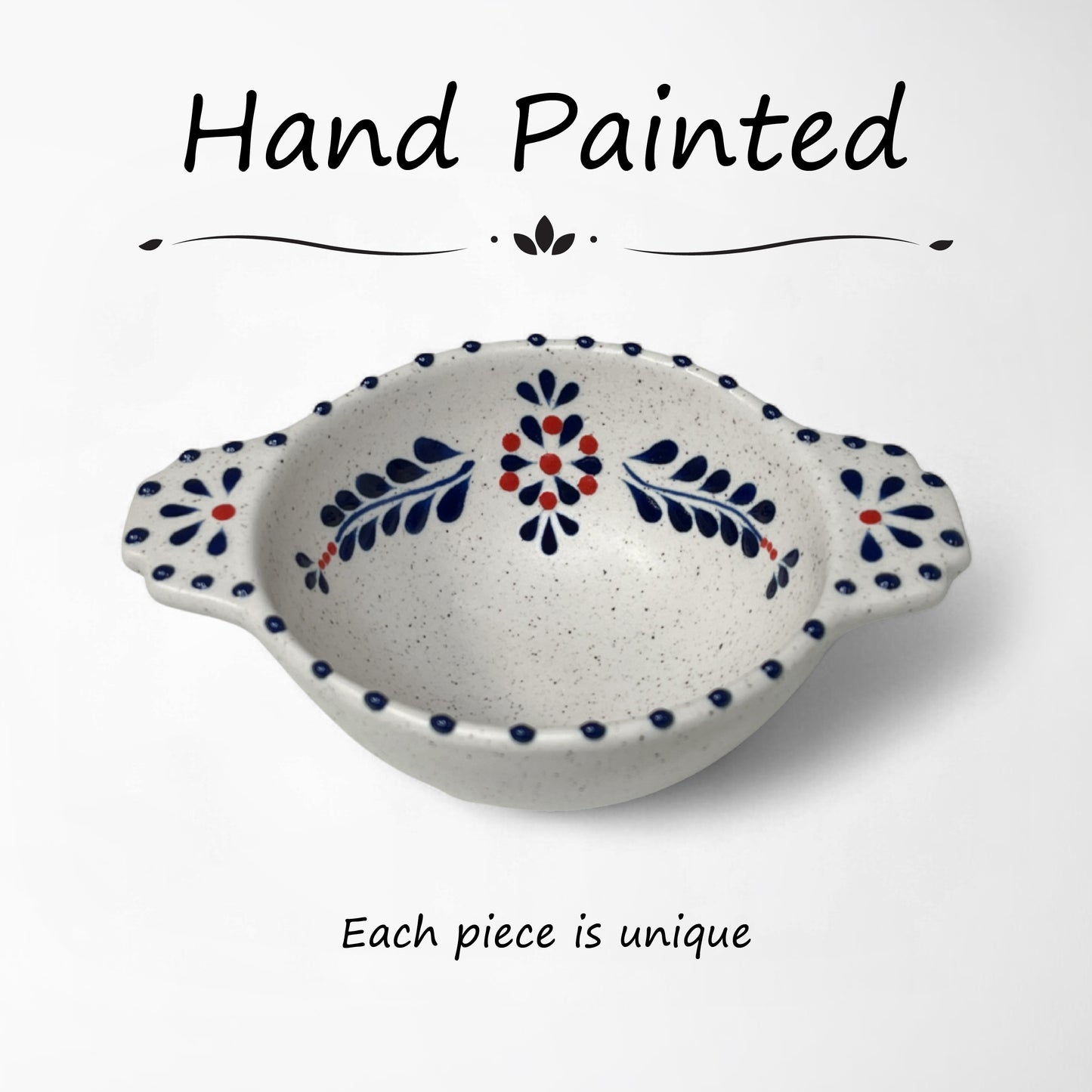 Smudge Bowl - Garden Blue