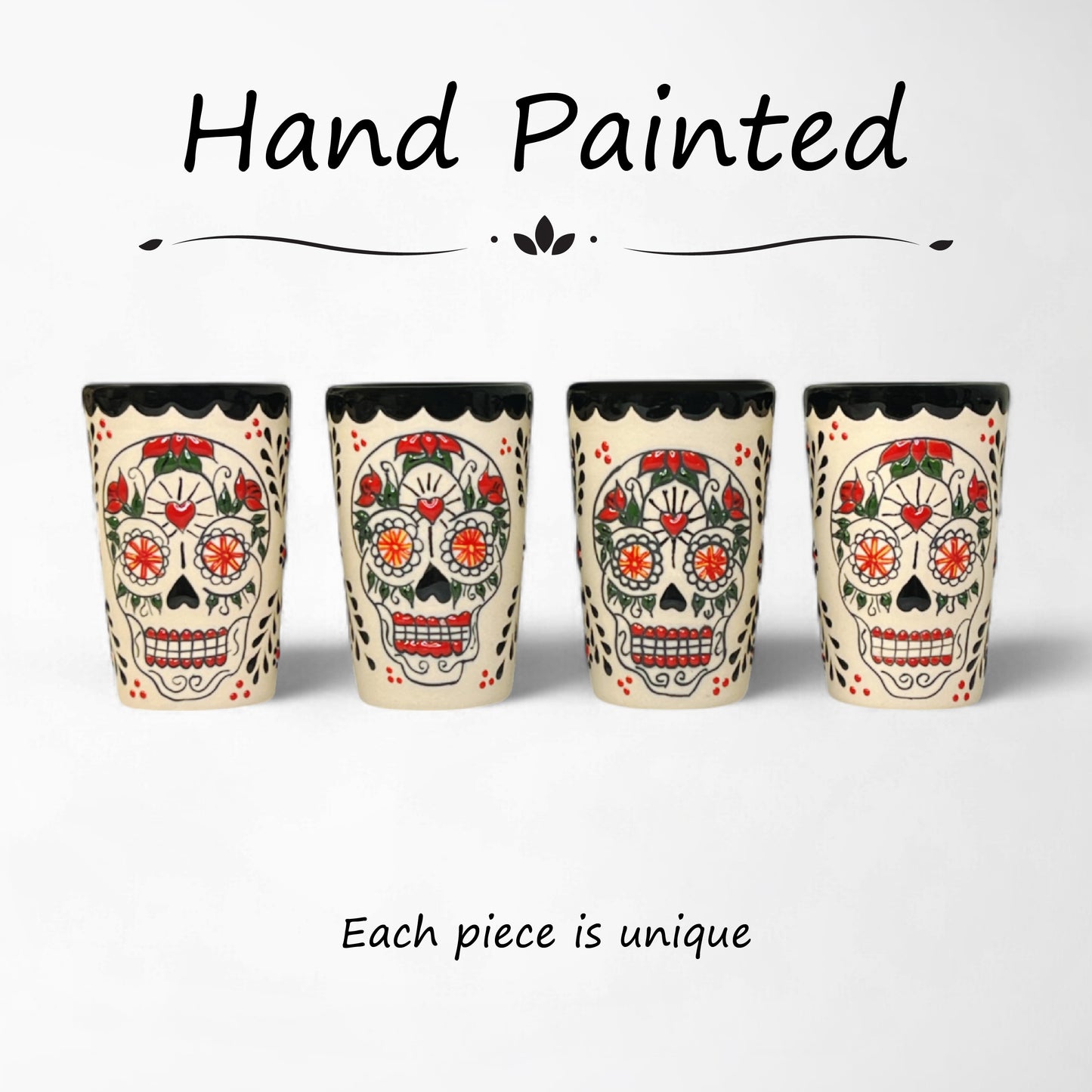 Shot Glass 4 Pack - Catrina