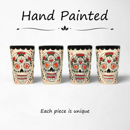 Shot Glass 4 Pack - Catrina
