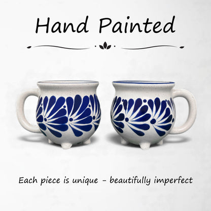 Perol Mug Set of 4 - Fiesta Blue