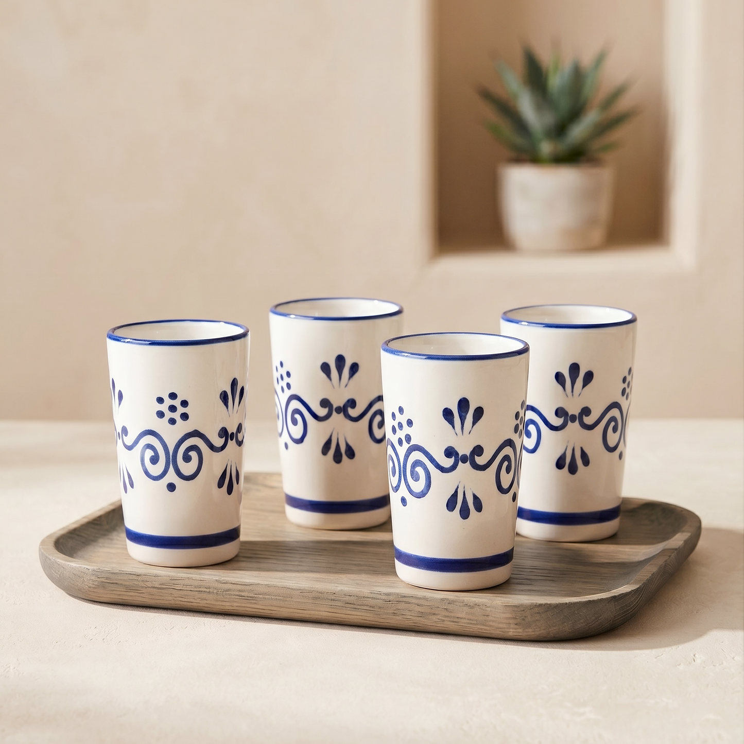 Shot Glass - Fiesta Blue