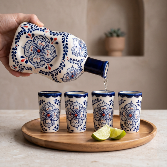 Tequila Decanter Set - Talavera
