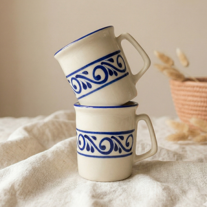 Tarro Mug Set of 2 - Tribal Blue