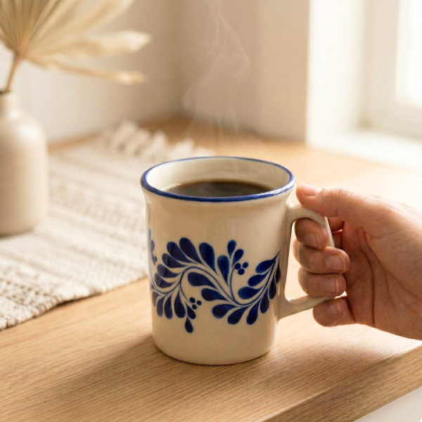 Tarro Mug - Garden Blue