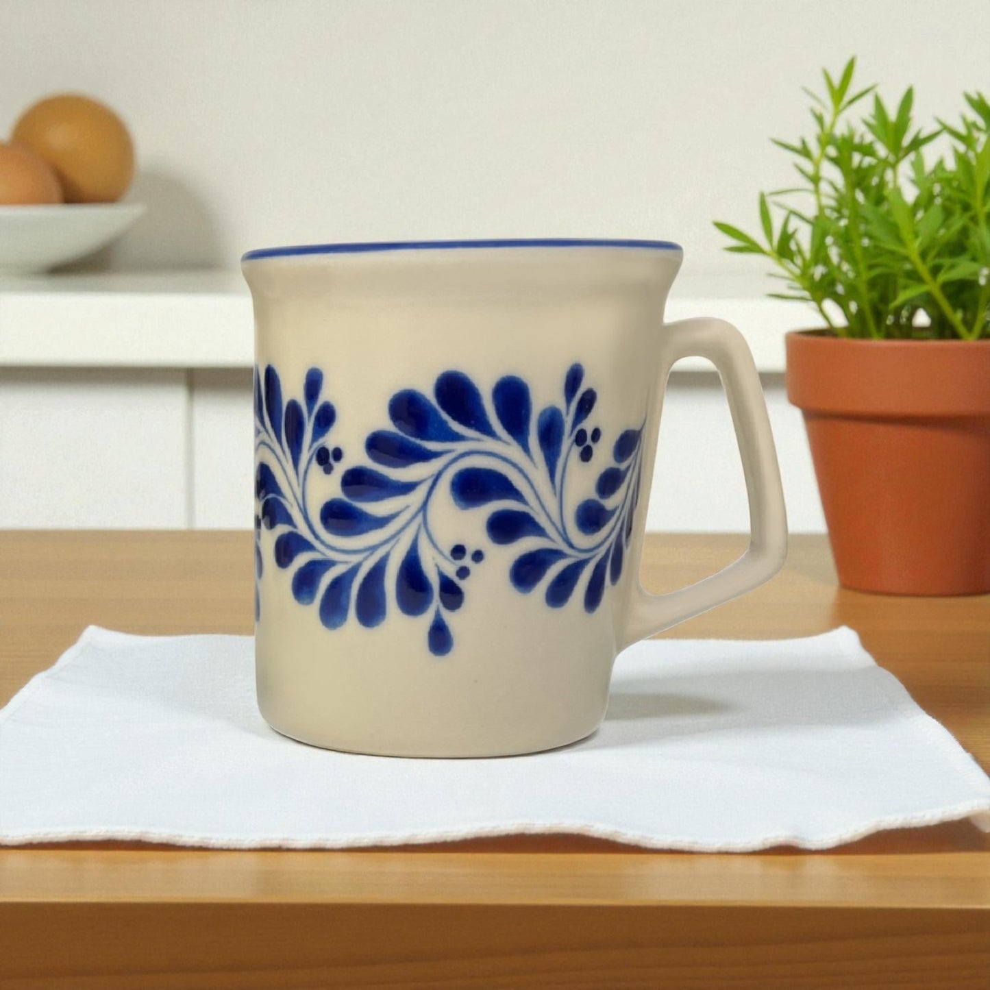 Tarro Mug - Garden Blue