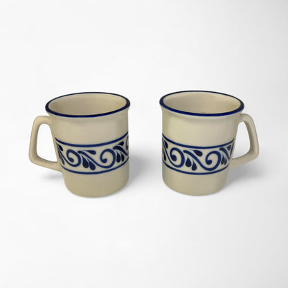 Tarro Mug Set of 2 - Tribal Blue