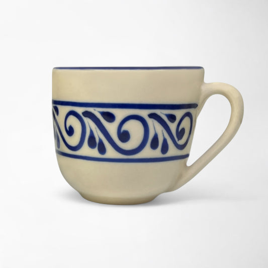 Café Mug - Tribal Blue
