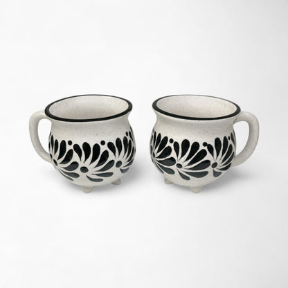 Perol Mug Set of 2 - Fiesta Black