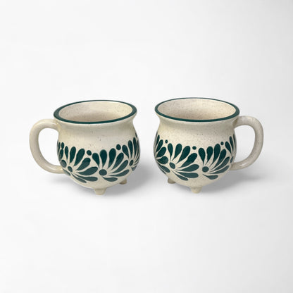 Perol Mug Set of 2 - Fiesta Green