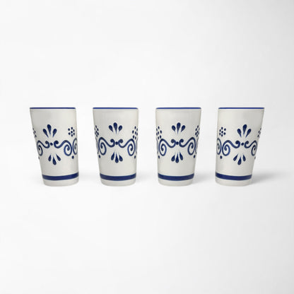 Shot Glass 4 Pack - Fiesta Blue
